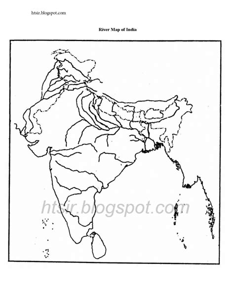 River Map Outline