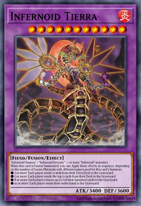 Infernoid Tierra Yu Gi Oh Card Database Ygoprodeck