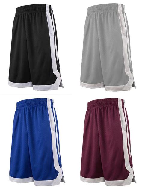 Toptie 2 Tone Basketball Shorts For Men With Pockets Pocket Training Shorts Ebay