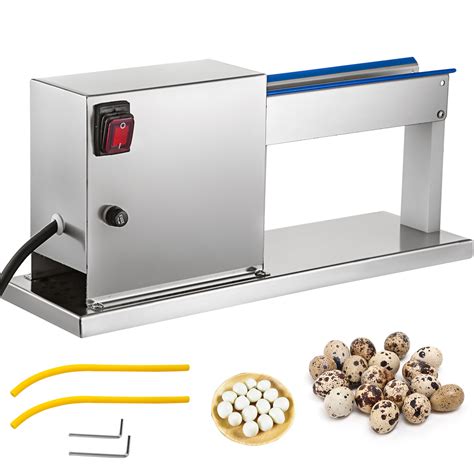 Vevor Electric Quail Egg Peeler Machine 50kgh Commercial Quail Egg