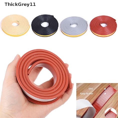 Thick M Ft Tpe Self Adhesive Cabinet Seal Strip U Shaped Edge