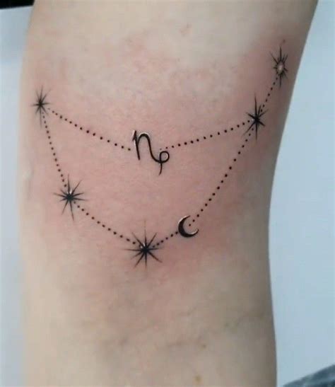 Capricorn star sign tattoo – Artofit