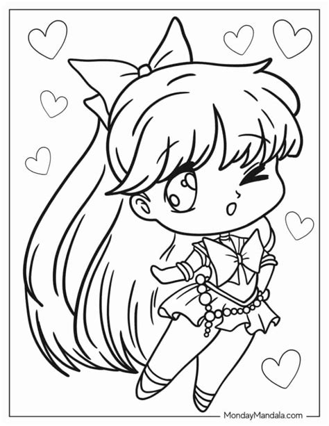 Sailor Venus Coloring Pages