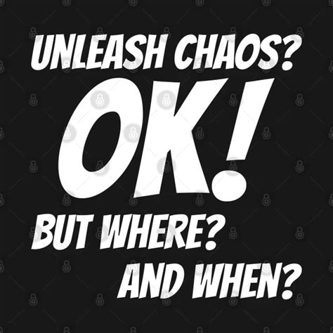 Chaos Ok By Thefatwizard Text Jokes Funny Quotes Chaos