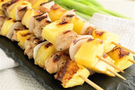 Chicken Pineapple Kebabs Julie S Eats Treats