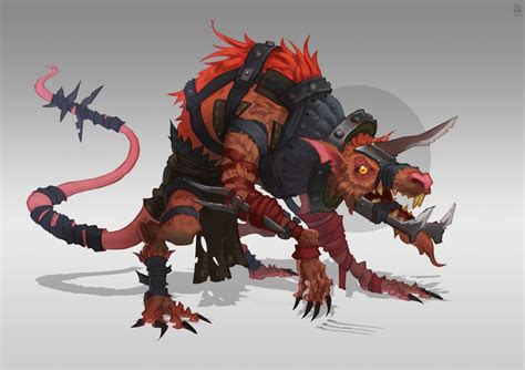 Artstation Rats Alexander Trufanov Fantasy Character Design Character Art Fantasy Concept Art