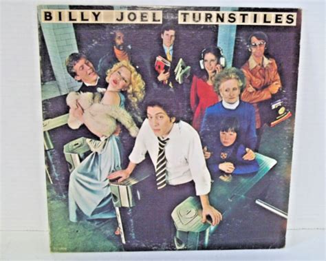 Billy Joel Turnstile Vinyl Lp Record Us 1976 Columbia Pc 33848 Nm