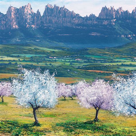 Quadre Paisatge Montserrat Jordi Sugra Es