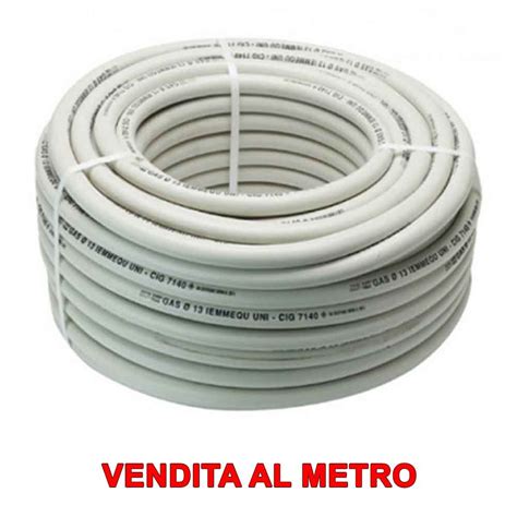 Tubo In Gomma Bianca Per Gas Metano Mm X Vendita A Metro Https