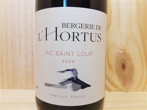 Pic Saint Loup La Bergerie Domaine De L Hortus Cl Rouge