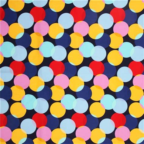 Navy Blue Polka Super Big Polka Dot Fabric By Michael Miller Dots