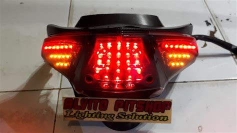 Lampu Rem Beat Karbu Custom Stoplamp Beat Old Youtube