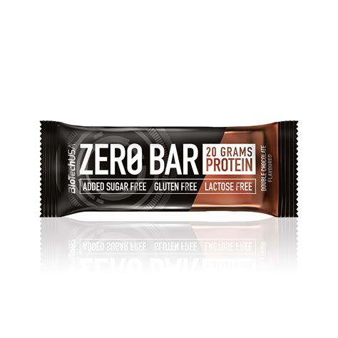 Prot Ines Biotech Usa Zero Bar Double Chocolat