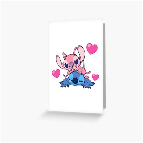 Copy Of Stitch And Angel Sticker For Sale By Crystal ♡ Store Redbubble