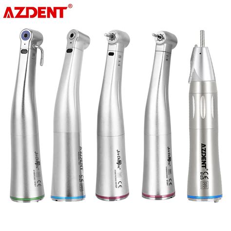 Azdent Contra Ngulo Dental Led Pieza De Mano De Fibra Ptica De Baja