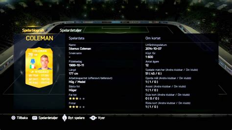 FIFA 15 Ultimate Team Svenska Squad Builder SERIE A BPL YouTube