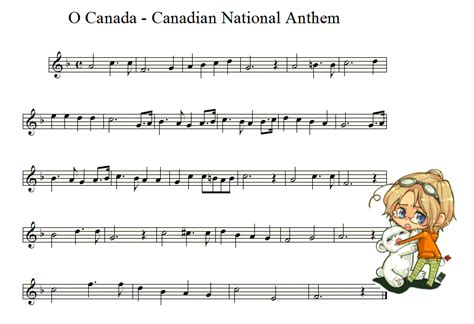 Canadian National Anthem | O Canada | Violin by valdesu on DeviantArt