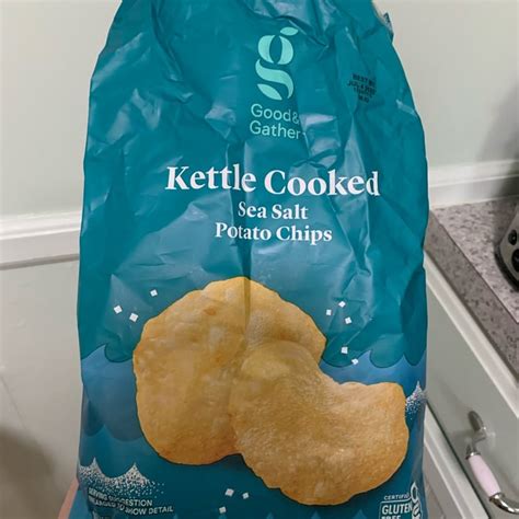 Good And Gather Kettle Cooked Sea Salt Chips Reviews Abillion