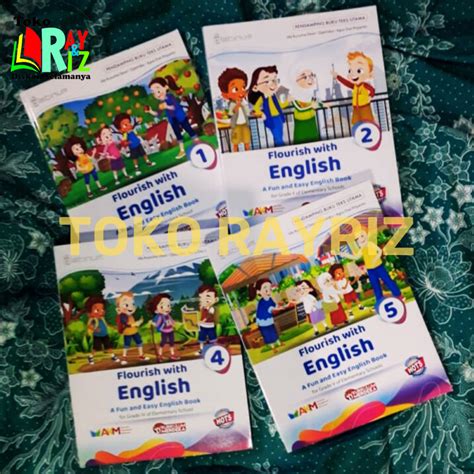 Jual Buku Bahasa Inggris SD Kelas 1 2 3 4 5 6 Flourish English Platinum