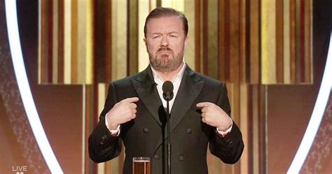 Ricky Gervais' Golden Globes monologue - All the stars…