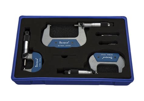 Mikrometer Dasqua Set 3 Delar Utv Mikrometerset Dasq