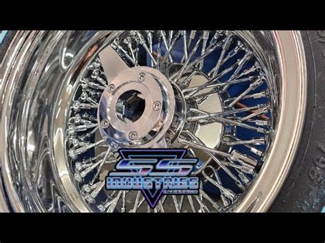 How To Remove Lowrider Wheels Or Any Other Wire Wheel Youtube