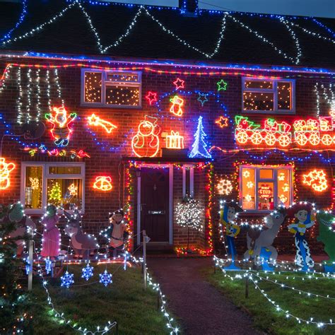 Interactive Map Residential Christmas Lights UK