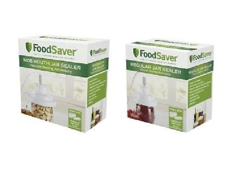 FoodSaver Jar Sealer Regular & Wide-Mouth | Les Bricolles de Cleo en.