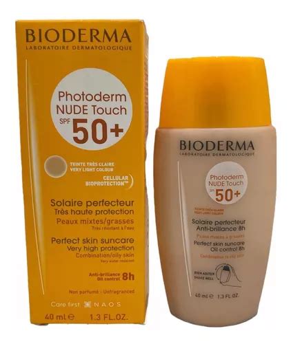 Bioderma Photoderm Nude Touch Spf Tinte Muy Claro Ml Env O Gratis