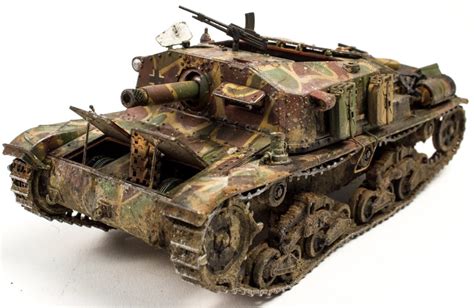 BRACH MODEL ITALIAN SEMOVENTE M42 75 34 1 35 Cod BM098 Ottimo Servizio