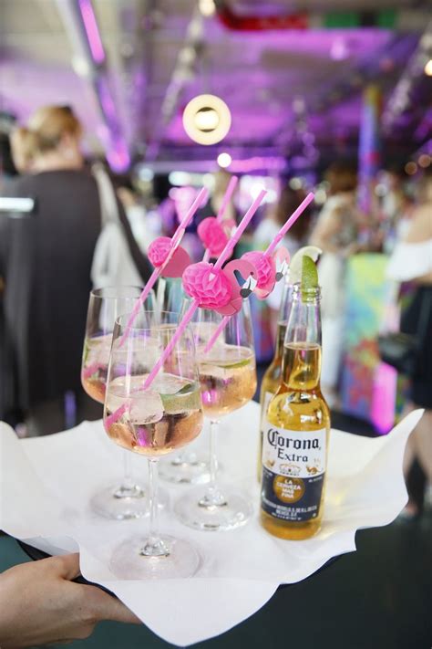 Drinks auf der LASCANA Fashionshow