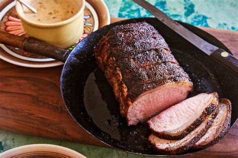 Pork Roast With Roasted Jalapeño Gravy Recipe Nyt Cooking