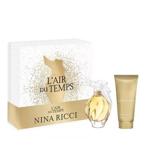 AIR DU TEMPS Coffret Eau De Toilette Et Lait Corps Nina Ricci L Air