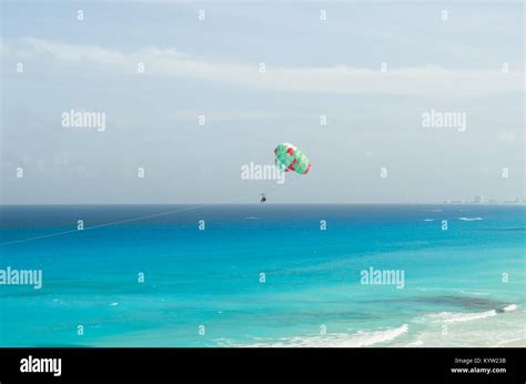 View of Cancun beach Stock Photo - Alamy