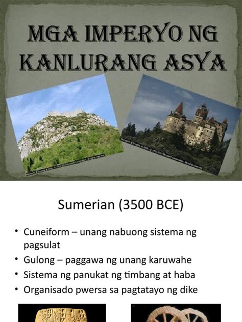 Mga Imperyo Sa Kanlurang Asya Pdf