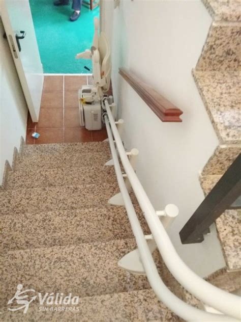 Instalaci N De Una Silla Subeescaleras Socius Con Asiento Style En Casa