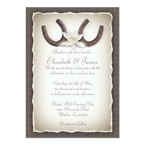 Western Wedding Invitations | Zazzle.com