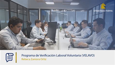 Programa de Verificación Laboral Voluntaria VELAVO Stratego Firma