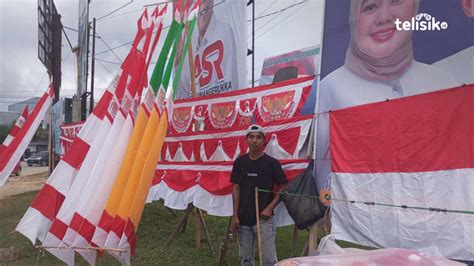 Begini Harga Bendera Merah Putih Dan Umbul Umbul Di Kota Kendari Jelang