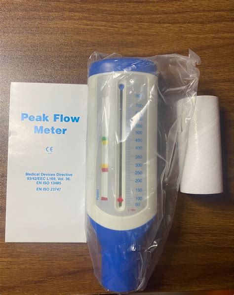 Adult Peak Flow Meter Health Nutrition Medical Supplies Tools On