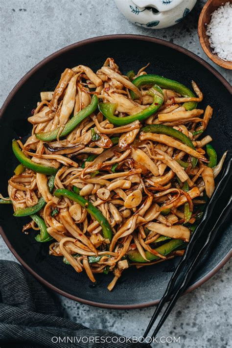 King Oyster Mushroom Stir Fry Omnivore S Cookbook