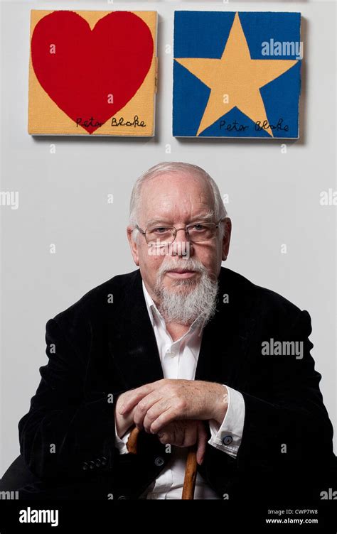 Sir Peter Blake Artist Known Affectionately As The Godfather Of