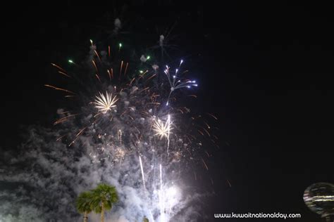 Happy Kuwait National Day Fireworks Show 2025