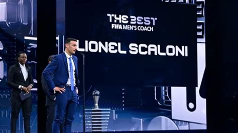 Scaloni Fue Elegido Como El Mejor Entrenador De Sudam Rica