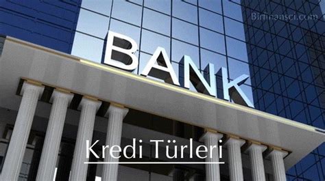 Kredi Türleri Nelerdir Kaç Çeşit Kredi Vardır Bir Finansçı