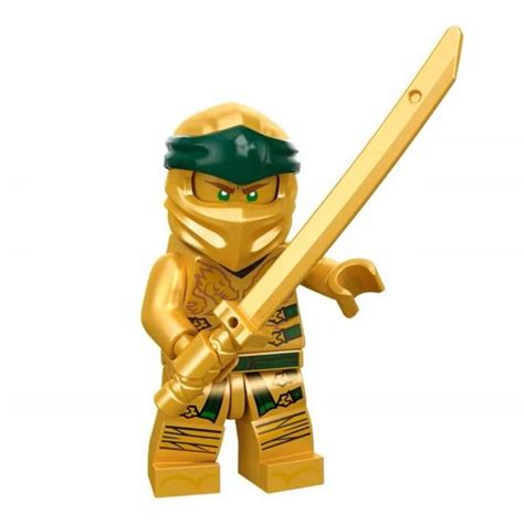 Lego Ninjago Lloyd Golden Ninja Legacy Minifigure Split From