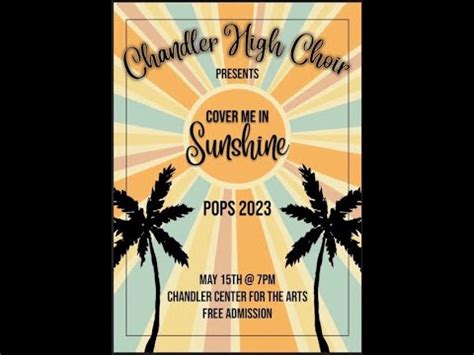 CHS CHOIR POPS CONCERT COVER ME IN SUNSHINE MAY 15 2023 YouTube