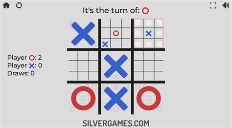 Ultimate Tic Tac Toe Play Online On Silvergames 🕹️