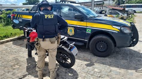 Homem é Detido Pela Prf Por Adulterar Motocicleta Em João Pessoa Pb