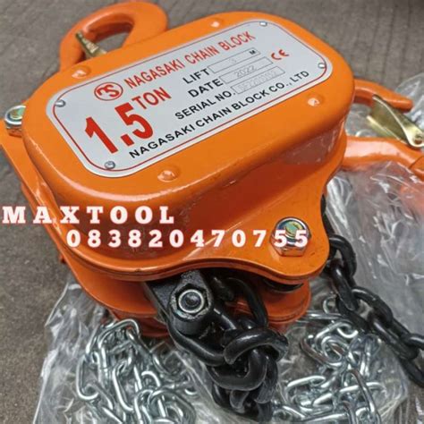 Jual Takel Manual Ton Meter Chain Block Nagasaki Di Seller Vexana